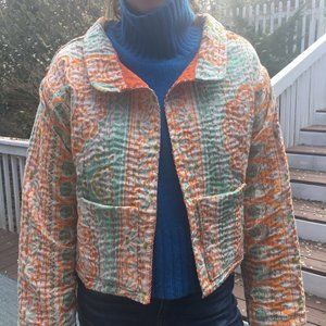 Kantha Quilt Spring Jacket by NALLE